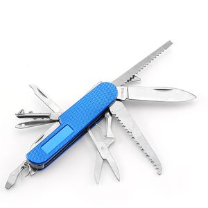 Coltello multifunzione multifunzione pieghevole sopravvivenza multitool di sopravvivenza esterna da campeggio esterno edc coltelli da caccia in acciaio inossidabile in acciaio inossidabile