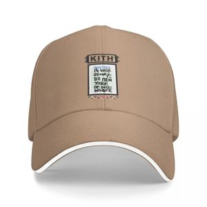 Kith NYC Bucket Hat Baseball Cap Drop Boy Child Hat Womens 240415