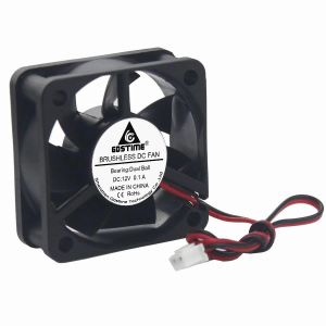 Resfriamento de 2 peças GDSTIME DC 12V 2PIN 5cm 50mm x 20mm 5020 rolamento de esferas do dissipador de calor ventilador de resfriador de resfriamento