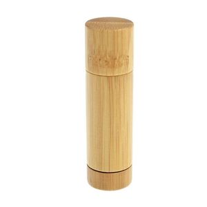 Packing Bottles Wholesale Lip Balm Tube Empty Chapstick Bottle Bamboo Tubes Gloss Storage For Drop Delivery Office School Business Ind Dhugo