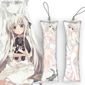 КЛЮЧЕСКИЕ ЛАНАРДЫ 4x12cmyosuga no sora kasugano sora dakimakura mini mini nelithy n Одиночество, где мы меньше всего одиноки.Мини -подвеска подушки Y240417