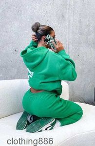 Hoodie Women High Quality Designer Womens Fashion Tracksuit Set for Outfits Hoodies Print Two Piece Set Hooded Tracksuits Pullover Sporty Pantseyqi