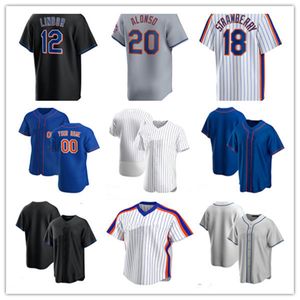 New Harrison Bader Tyrone Taylor Jose Quintana Sean Manaea Edwin Diaz Brooks Raley Adrian Houser Luis Severino Kodai Senga Pete Alonso York Mets Baseball Jersey