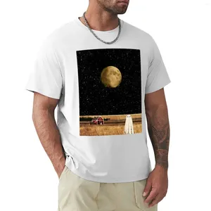 Polos masculinos Harvest Moon T-shirt Boys Whites Summer Top Top Vintage Roupas Designer Camiseta Men