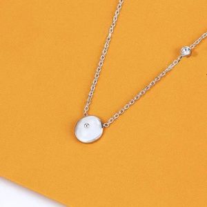 2024 Designer jewelry necklaces women silver pendent mens necklace womens pendants ladies chains luxury jewlery girlfriend accessories wholesale q2