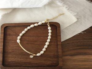 Pearl Splice Beaded Bracelet Simple Fashion Pop Female Jewelry Strands Valentine039s Day Gift A Social Gathering7724085