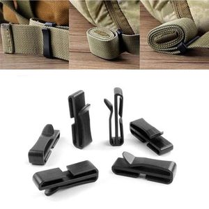 20/25/32/38/49mm5pcs molle attach waist belt end clip webbing strap buckle clasp adjust fastener link quick keeper backpack