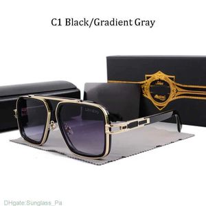 DITA VINTAGE PILOT Square Men Designer Sunglasses Fashion Farme Golden Rame okulary UV400 Gradient Lxn-Evo Ljnu Yi2U