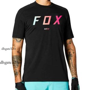 Fox Racing koszulki Męskie T-shirty Nowe motocross HPIT FOX MTB Downhill Jersey Mx Cycling Mountain Bike Dh Maillot Ciclismo Hombre Quick Dry Je