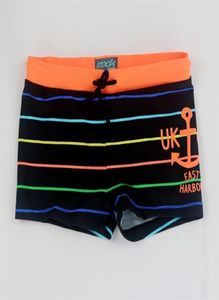 Summer Boy Trunks do pływania nylonowe w paski kostium kąpielowy Dzieci Swim Shorta