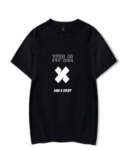 Sam and Colby Print XPLR Merch shirts Crewneck Sweatshirt Cotton Classic TShirt Fashion Tee1474393