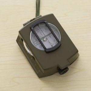 2024 Mulitifunctional Outdoor Survival Professional Military Waterproof Compass For Tourism and Camping with Extra Powerful Luminous 1.