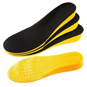 Ultra Thin Invisible Height Increase Insoles with Breathable Comfortable Polyester Bottom Shoe Insole Height 1-3.5cm Unisex