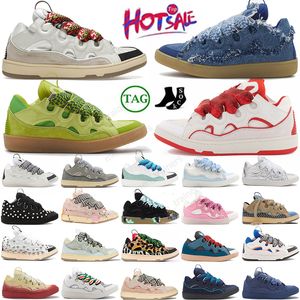 Sneaker in pelle top di lusso scarpe firmate per uomini per uomini donne straordinarie sneaker casual di paris in gomma in gomma nappa piattaforma da uomo addestratori da uomo dimensioni euro 35-46