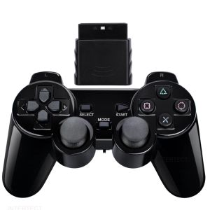 Joysticks Wireless Vibrating Gamepad para Sony PS2 Gaming Controller para PlayStation 2 Joystick para PC Joypad USB Controle