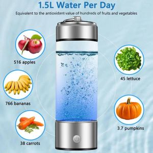 Water Bottles Hydrogen-rich Cup Hydrogen Generator Portable Bottle For Home Office Travel Usb Healthy