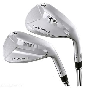 Honma New Golf Clubs T // World Tw-W Golfe de golfe 48/50/52/60 Grau Cadelas forjadas Clubes Golf Sheft de aço masculino e feminino Clube de golfe 544