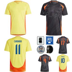 Colombia 24 25 Copa America 23 Asprilla Soccer Jersey National Team 2 Cuesta 3 Luumi 10 Rodriguez 10 James 11 Arias 21 Munoz 9 Kit da calcio Cordoba Kit