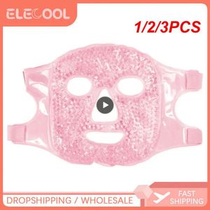 123PCS Ice Gel Face Mask Anti Wrinkle Relieve Fatigue Skin Firming Spa Cold Therapy Ice Pack Cooling Massage Beauty Skin 240417