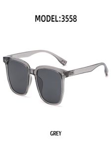 Projeto de marca Os óculos de sol de moda para homens e mulheres quadros quadrados lentes polarizadas Ultra 20G Protection UV400 3558 Modelo sem logotipo GAFA79444286
