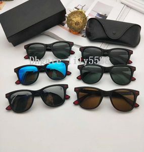 Brand Designer for Women Fashion Men UV400 Polarized Sunglasses Gafas de sol 4195 Blaze Sun glasses Excellent Quality with Origina6655172