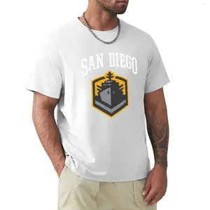 Herrpolos San Diego Fleet T-shirt Snabbtorkning Summer Tops Slim Fit T Shirts For Men