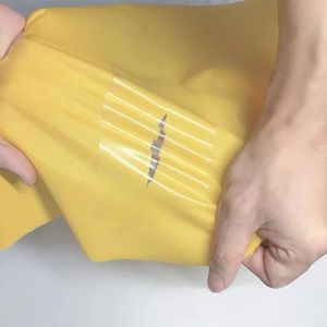 10pcs wasserdichte transparente selbstklebende Nylon -Aufkleber -Stoffflecken im Freien Zeltmantel Reparaturband nicht einfach zu brechen Patch
