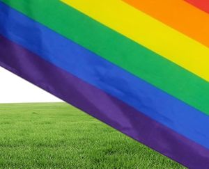 Lesbische bisexuelle Transgender LGBT Rainbow Progress Gay Pride Flag Direkte Fabrik Ganz 3x5fts 90x150cm2723396