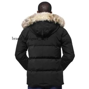 Can marchio Luxury Puffer Jackets Designer Real Wolf Fur Outdoor Wyndham Windbreaker Jassen esterno Fourrure Manteu Down giacca cappotto Hiver Parka Doudoune 2683