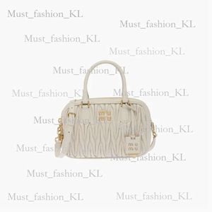 Moda Mui Mui Óculos de sol Bag Matelasse Bowling Square Bag Saco de ombro feminino Luxo MUI MUI Bolsas de crossbody Designer genuíno bolsa 665