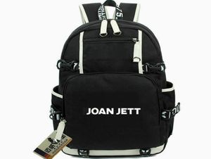 Joan Jett Rucksack I Love Rock N Roll Daypack Rock Band SchoolBag Music Knapsack Computer Backpack Sport School Bag Out Door Day P2003018