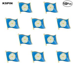 YORKSHIRE Lapel Pin Flag badge Brooch Pins Badges 10Pcs a Lot4150385