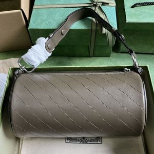 Bolsa de grife Blondie Mini Bolsa de ombro Bolsa de luxo Bola de couro genuíno Bolsa Crossbody Saco de viagem feminino carteira redonda de estilo geométrico Moda e versátil