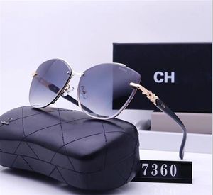 Hot Fashion Luxury Designer Sonnenbrille Marken- und Frauen kleiner gepresster Rahmen Ovaler Brillen Premium Ultimate Kurse Sydney Esse Sonnenbrille mit Box Library