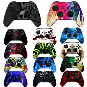 Joysticks Antislip Koruyucu Çıkartma Çıkartma Xbox Serisi X/S Controller Oyunu Joystick Deriler Aksesuarları Vinil Toz Geçirmez Cilt Çıkartmaları