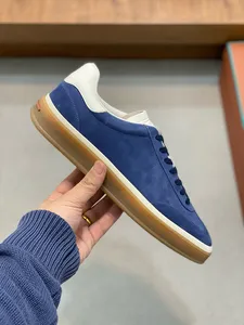 modetryckälskare lyxiga casual skate skor designer vita sneakers mens lågklippt plattform klassisk svart vit walk grå tränare 38-45 edj240102l