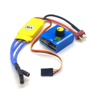 Tillbehör HighPower Brushless Motor Speed ​​Controller 3Fasregulator PWM Brushless Motor Speed ​​Controller Drive DC 12V 30A/40A