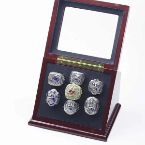 Кольца 7 Super Bowl Breton MVP Patriot Tampa Bay Pirate Champion Ring Premium Display Box Set