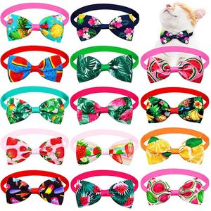 Dog Apparel 20PCS Summer Supplies Small Bow Tie Dogs Pets Grooming Accessories Puppy Bowties For