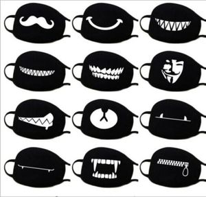 Cotton Dustproakt Mouth Face Mask Anime Cartoon Lucky Bear Women Men Muffle Face Mouth Masks GB8875825512