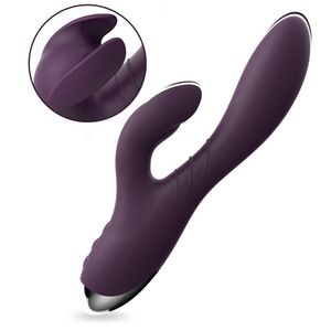 Bunny Vibrator Clitoris Kneten Sexspielzeug für erwachsene Paar GSPOT stimulieren 10 Modi Dildo wasserdichte Kaninchen vibrieren 240412