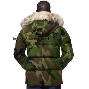 Can marchio Luxury Puffer Jackets Designer Real Wolf Fur Outdoor Wyndham Windbreaker Jassen Osterwear Fourrure Manteu Down Giacca cappotto Hiver Parka Doudoune 5780