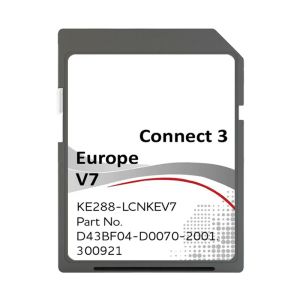 Cartões Frete grátis para Nissan Connect 3 V7 2022 SAT NAV MAP LCN 3 SD Card Juke Qashqai Brand New