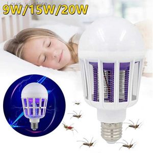 Lâmpadas de Mosquito assassino e27 Lâmpada de controle 9/15/20W com lâmpada de dispositivo LED de suporte YQ240417