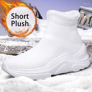 Buty swobodne mwy zimowe buty dla kobiet kostek platforma Platforma Krótki pluszowy sport trampka Zapatilla Deportiva Mujer Rozmiar 36-43
