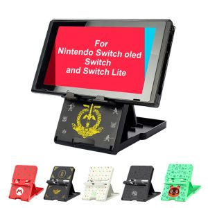 MICE einstellbarer Schalter Playstand -Halterung für Nintendo Switch/OLED/Lite Tragbare Klapphalterung Telefon/Kindle/Tablet Supporthalter