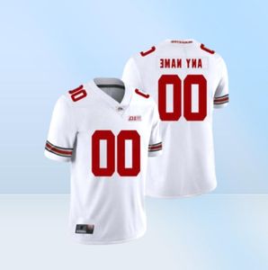 Maglie personalizzate professionali Ohio State Buckeyes College Football Jersey logo Qualsiasi numero e nome All Colours Mens Football Jersey S-5XL A33133833