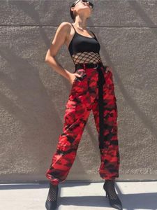 Pantaloni da donna hip hop street snap instagram camuflage bloomer