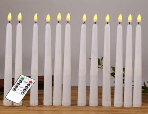 CANDOLE 12pcs giallo tremolante a LED REMOTE CANDLESPLASTIC CANDLESBOUGIE PER DECOUGAZIONE DELLA CPEAGNO236S9652054