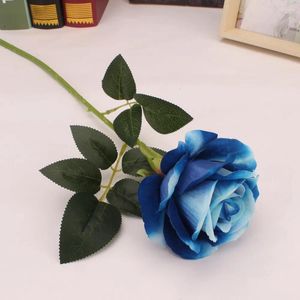 Kwiaty dekoracyjne róża sztuczna lateks Lateks